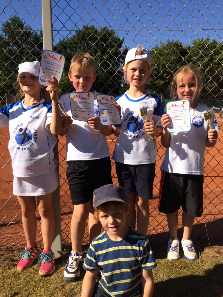 Annalena Johannes Felix Theresa mit Lennart 29.06.2018